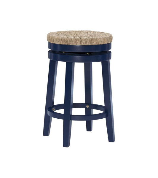 Powell Company - Morgan Counter Stool Navy Blue - D1267B19NBCS veiw 1