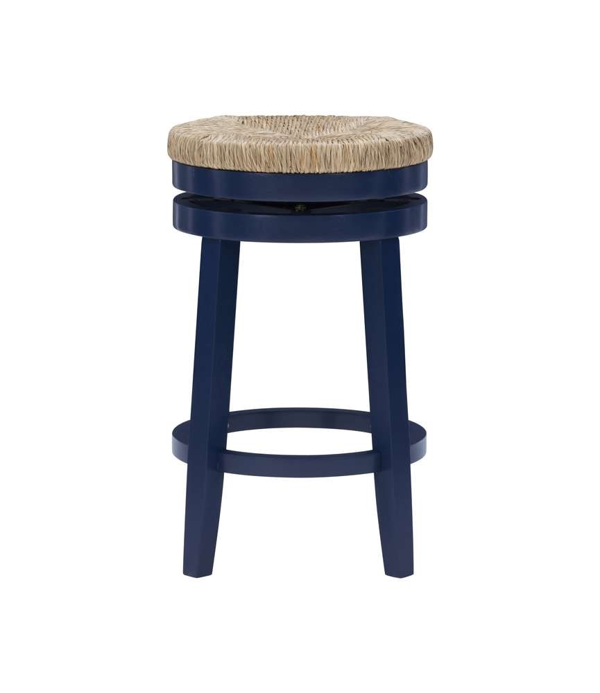 Powell Company - Morgan Counter Stool Navy Blue - D1267B19NBCS veiw 2