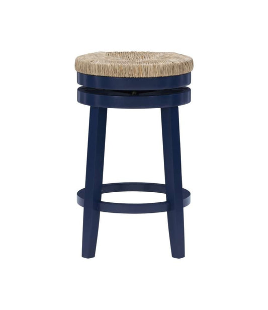 Powell Company - Morgan Counter Stool Navy Blue - D1267B19NBCS veiw 2