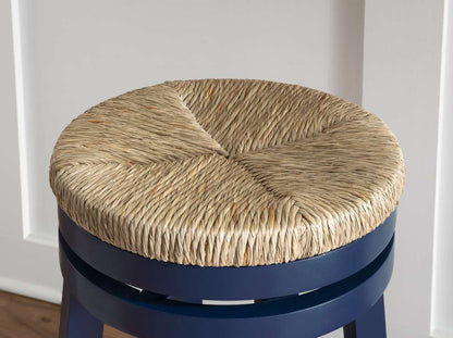 Powell Company - Morgan Counter Stool Navy Blue - D1267B19NBCS veiw 6