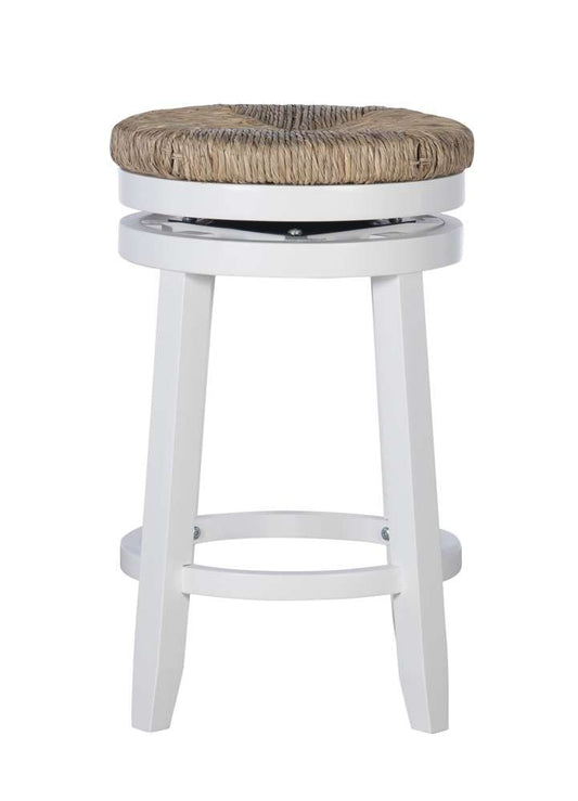 Powell Company - Morgan Counter Stool White  - D1124B17CS veiw 2