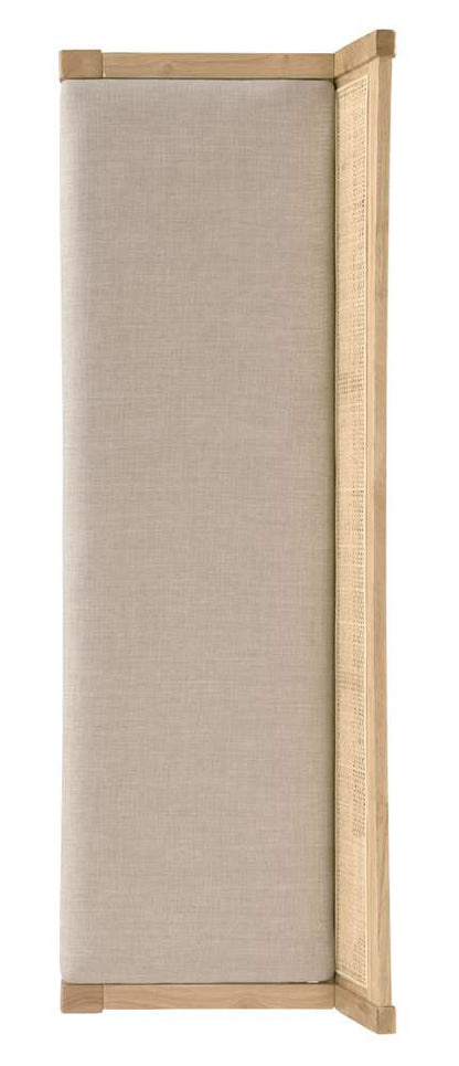 Powell Company - Nassau Rattan Cane Bench With Back, Beige - D1277S19 veiw 6
