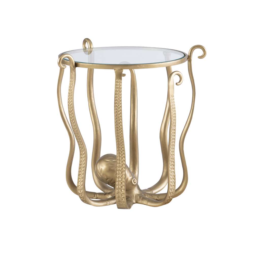 Powell Company - Octiana Octopus Table Gold - D1339A20G veiw 3