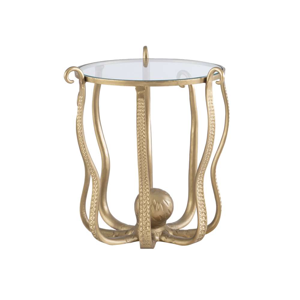 Powell Company - Octiana Octopus Table Gold - D1339A20G veiw 5