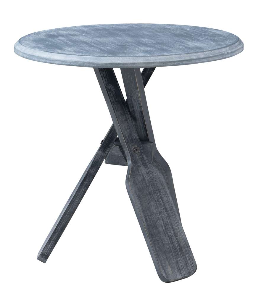 Powell Company - Omar Side Table Grey - D1290A19 veiw 5