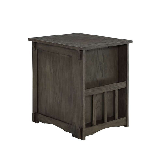 Powell Company - Parnell Side Table Grey - D1119A17G veiw 1
