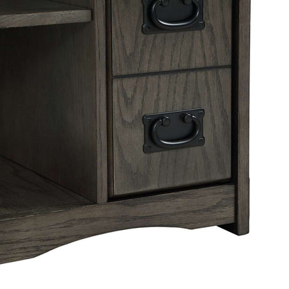 Powell Company - Parnell Side Table Grey - D1119A17G veiw 5