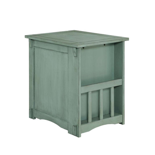 Powell Company - Parnell Side Table Teal  - D1119A17T veiw 1