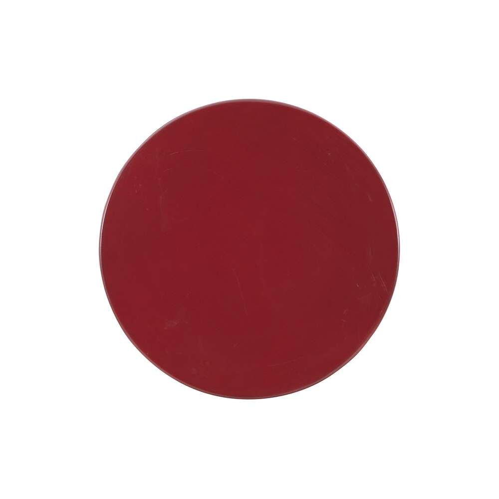 Powell Company - Red Round Table With Shelf - 471-350 veiw 4