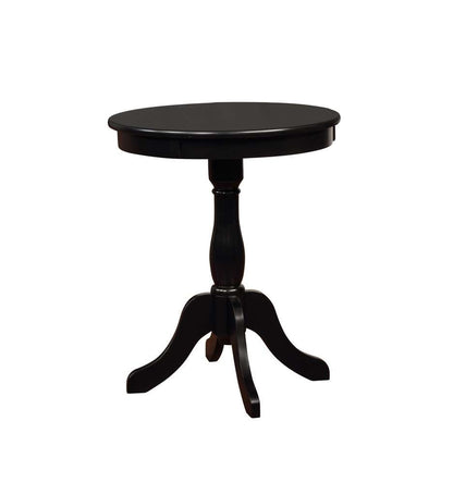 Powell Company - Round Black Table - 271-353 veiw 1