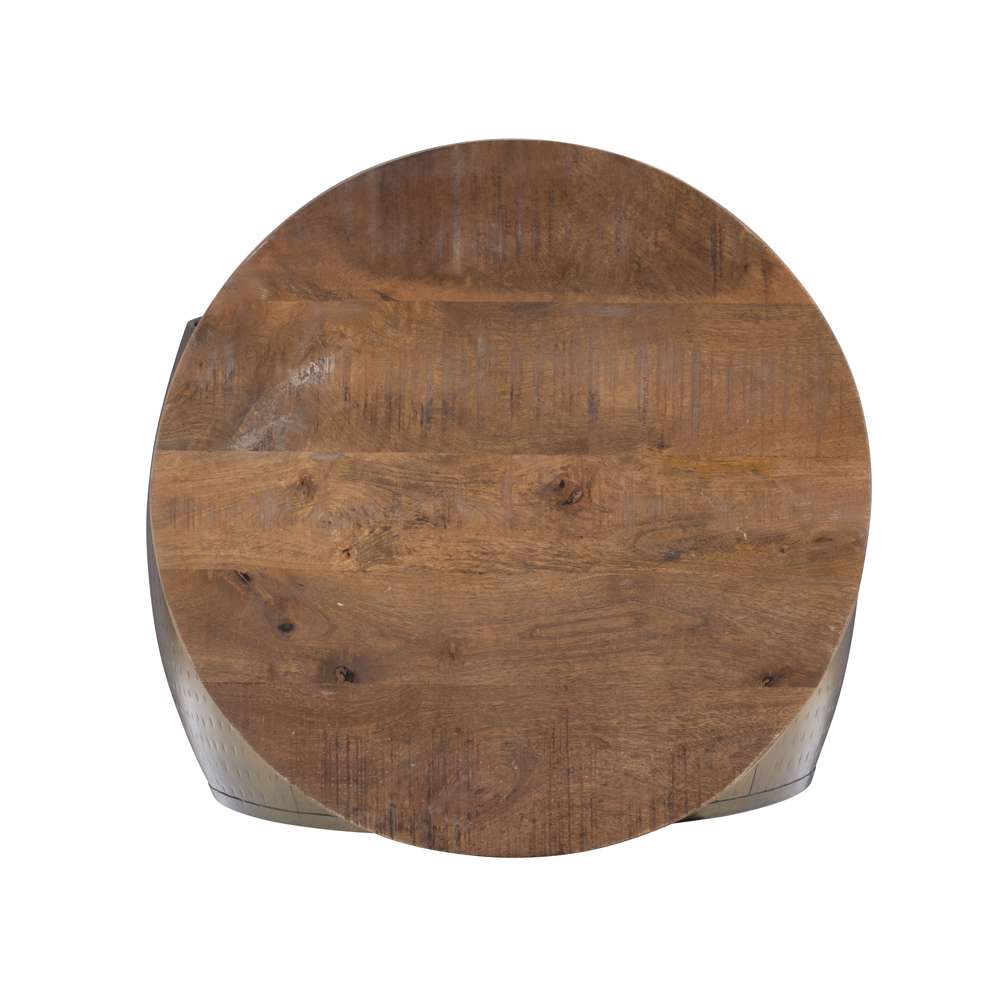 Powell Company - Royce Brass Drum With Storage - D1241A19G veiw 2