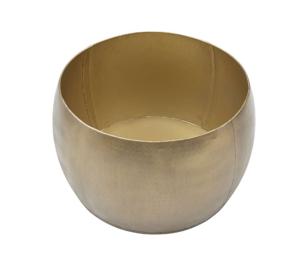 Powell Company - Royce Large Brass Gold Drum With Storage - D1241A19GL veiw 6