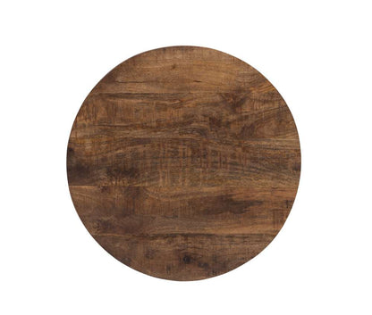 Powell Company - Royce Small Pewter Drum With Storage - D1241A19SS veiw 2