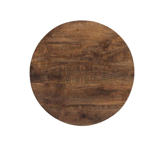 Powell Company - Royce Small Pewter Drum With Storage - D1241A19SS veiw 2