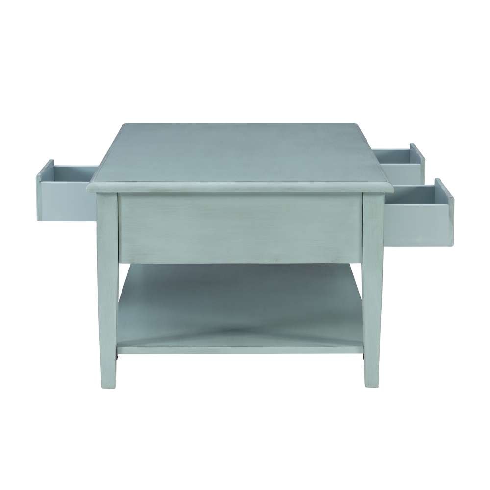 Powell Company - Sadie Coffee Table Teal - D1392A20COFT veiw 6