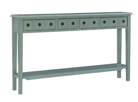 Powell Company - Sadie Teal Long Console - 16A8213T veiw 1