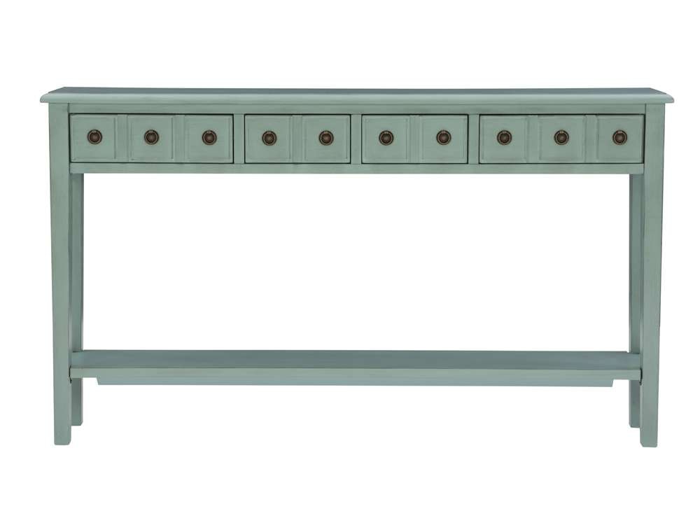 Powell Company - Sadie Teal Long Console - 16A8213T veiw 4