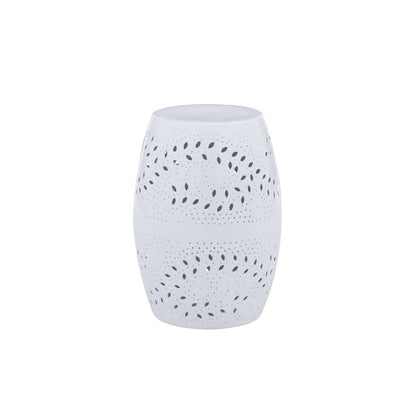 Powell Company - Safiya Side Table Bright White - D1458A21WHT veiw 1