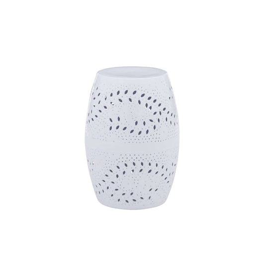 Powell Company - Safiya Side Table Bright White - D1458A21WHT veiw 1