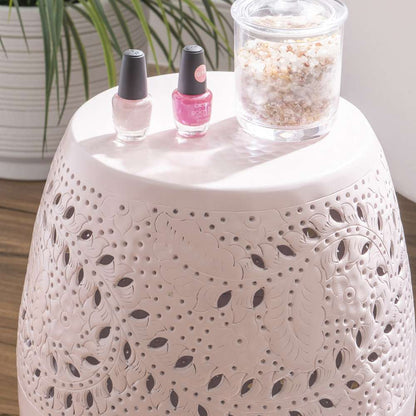 Powell Company - Safiya Side Table Light Pink - D1458A21PNK veiw 4