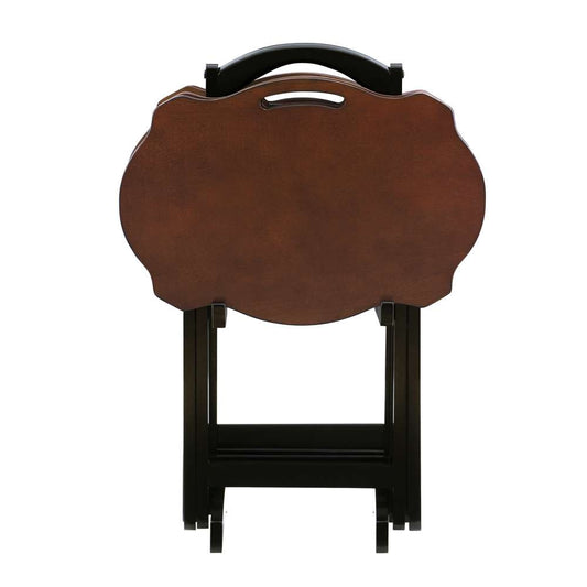 Powell Company - Serpentine Black Tray Table - 15A8088TT veiw 2