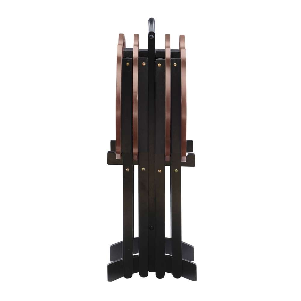 Powell Company - Serpentine Black Tray Table - 15A8088TT veiw 3