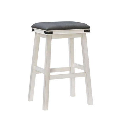 Powell Company - Serrano Barstool Off White - D1123B17BSW veiw 1