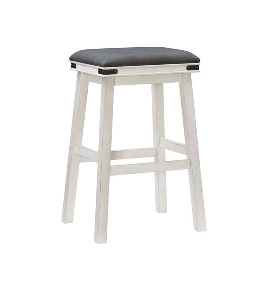 Powell Company - Serrano Barstool Off White - D1123B17BSW veiw 1