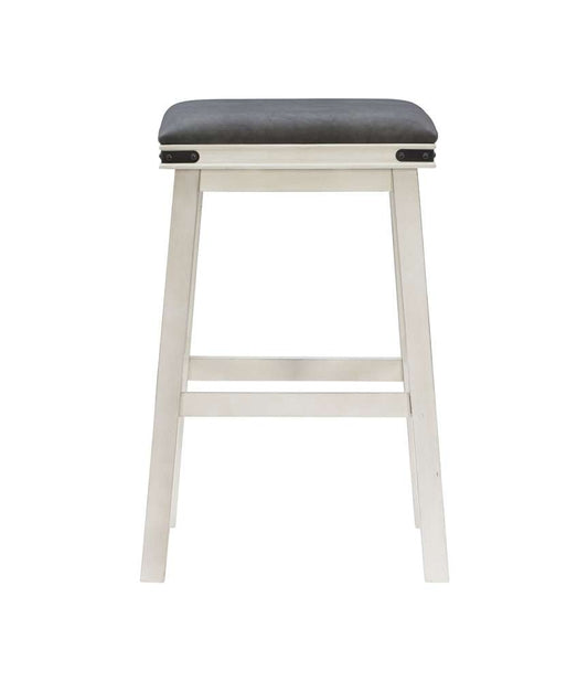 Powell Company - Serrano Barstool Off White - D1123B17BSW veiw 2