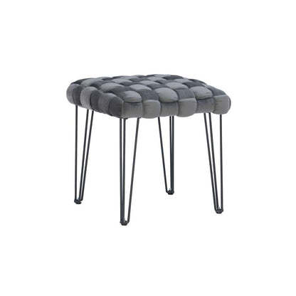 Powell Company - Shadbury Square Stool Grey - D1375S20SBG veiw 1
