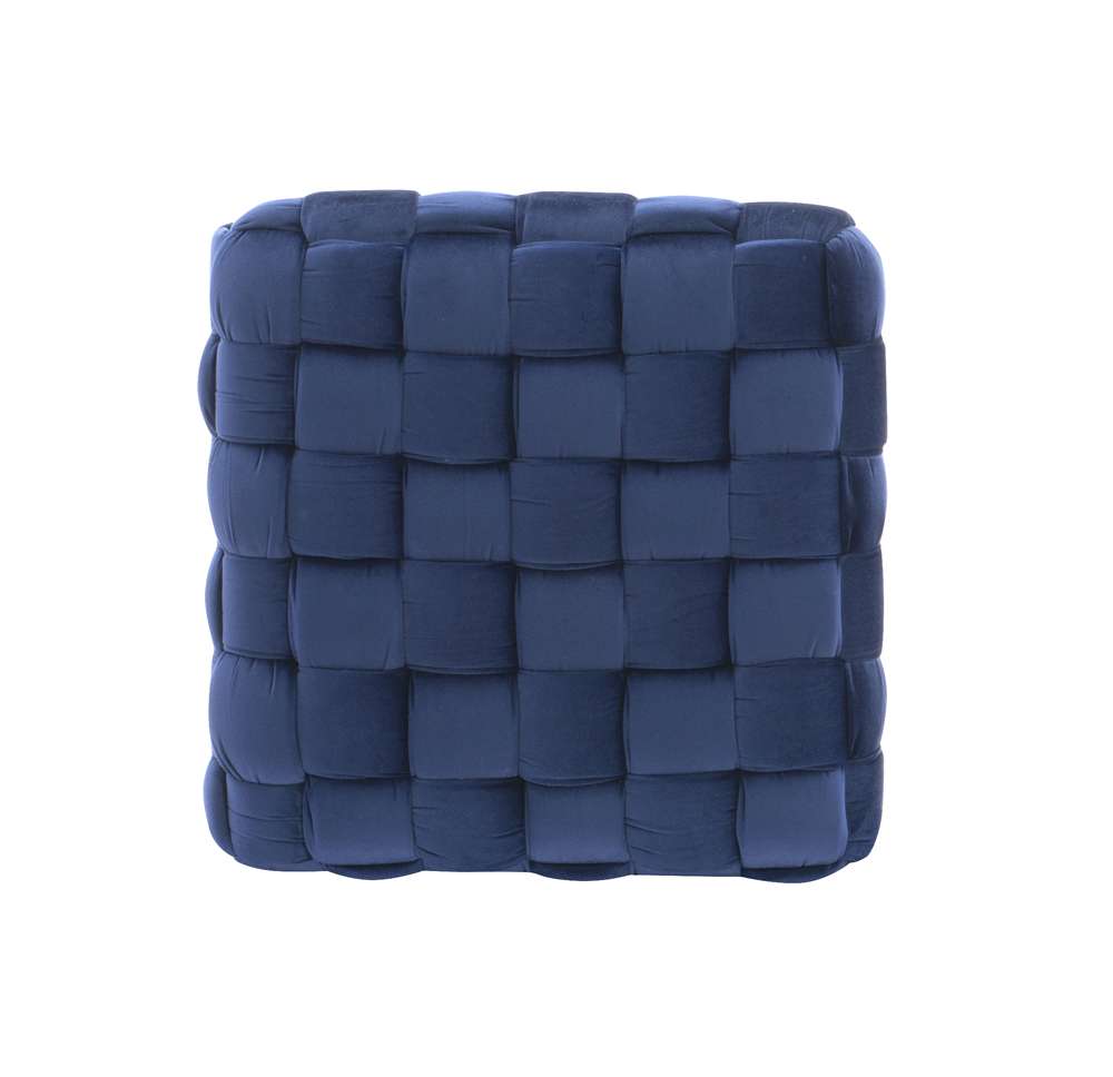 Powell Company - Shadbury Square Stool Navy - D1375S20SBN veiw 5