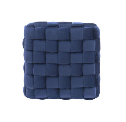 Powell Company - Shadbury Square Stool Navy - D1375S20SBN veiw 5