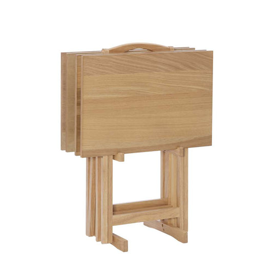 Powell Company - Tannan Natural Tray Tables - D1343A20N veiw 1