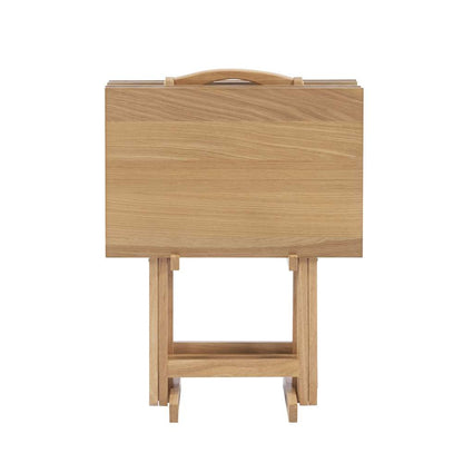 Powell Company - Tannan Natural Tray Tables - D1343A20N veiw 2