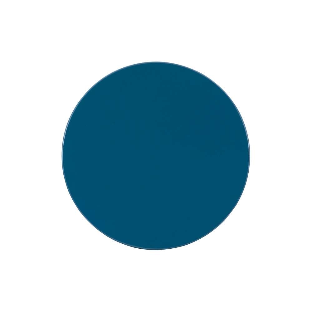 Powell Company - Teal Round Table With Shelf - 287-350 veiw 4