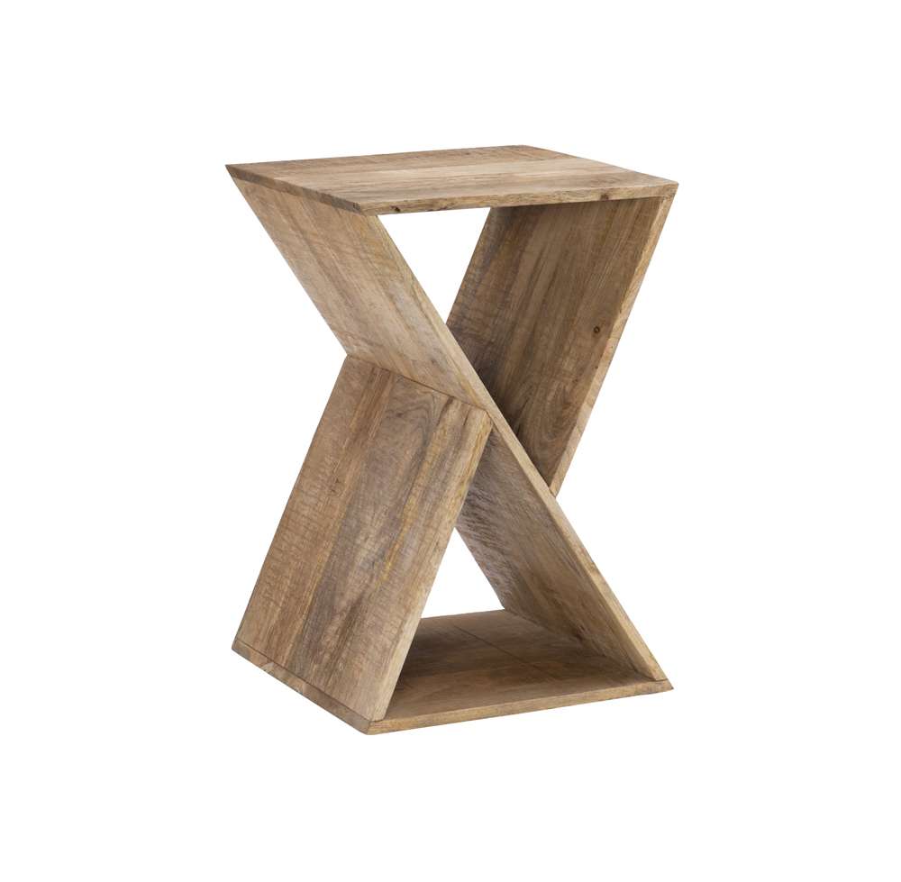 Powell Company - Trevor Triangle Side Table Natural - D1394A20N veiw 1