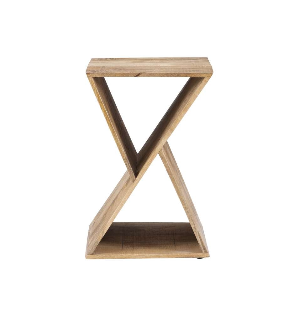 Powell Company - Trevor Triangle Side Table Natural - D1394A20N veiw 5