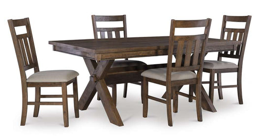 Powell Company - Turino Rustic Umber 5Pc Dining Set - D1248D19PC5B veiw 1