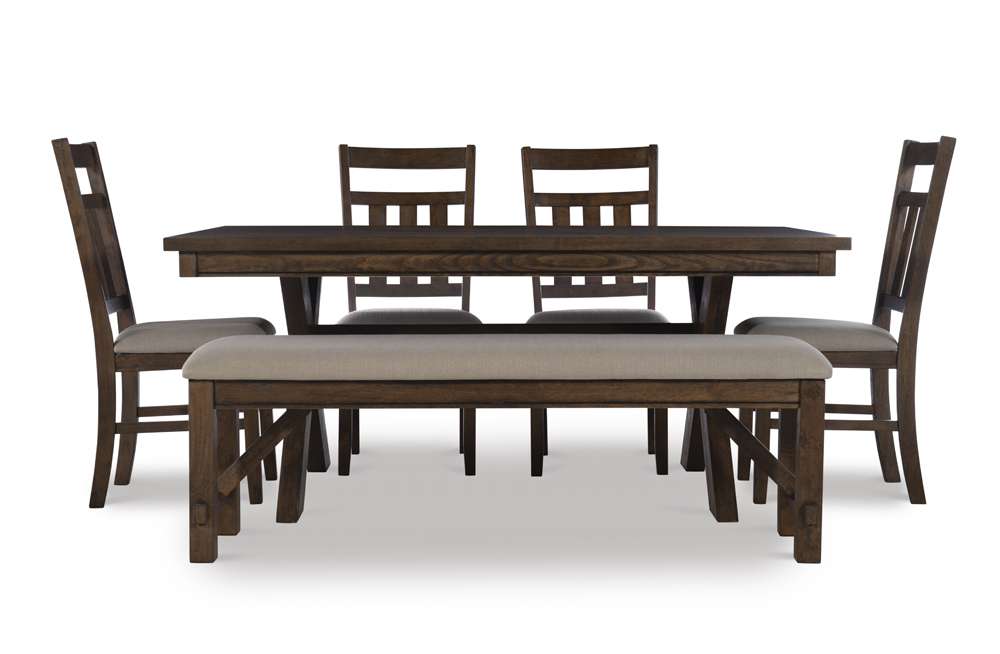 Powell Company - Turino Rustic Umber 6 Pc Dining Set - D1248D19PC6B veiw 2