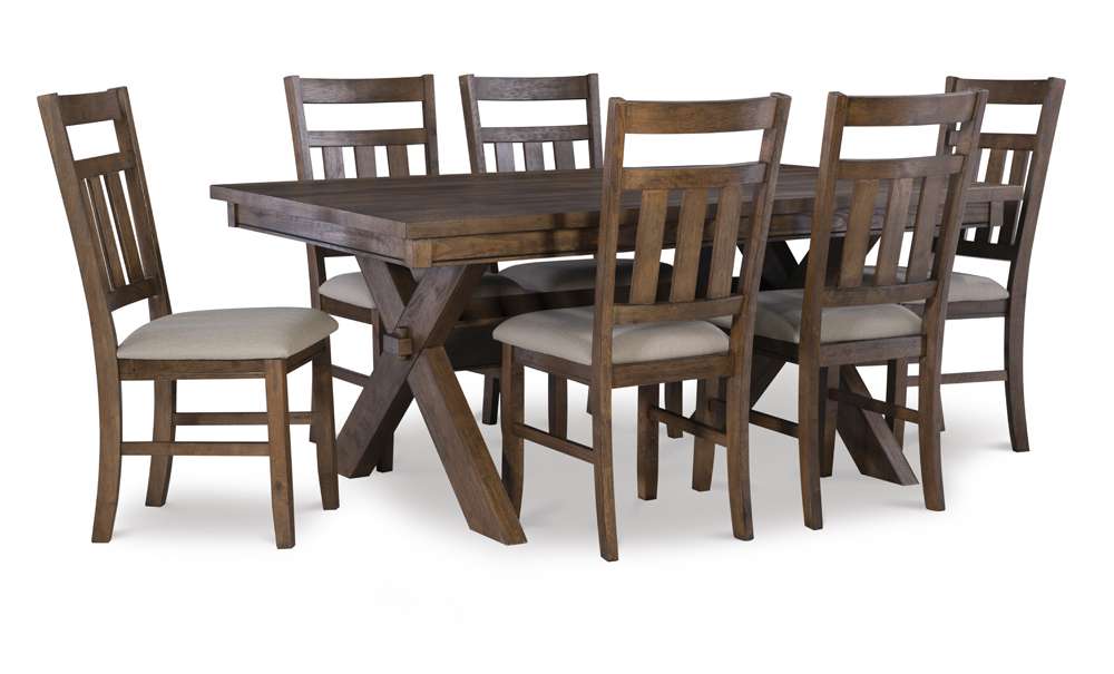 Powell Company - Turino Rustic Umber 7 Pc Dining Set - D1248D19PC7B veiw 1