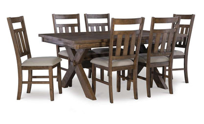 Powell Company - Turino Rustic Umber 7 Pc Dining Set - D1248D19PC7B veiw 1