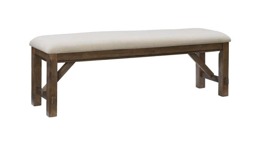 Powell Company - Turino Rustic Umber Bench - D1248D19BB veiw 1