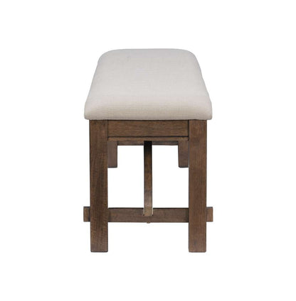 Powell Company - Turino Rustic Umber Bench - D1248D19BB veiw 3