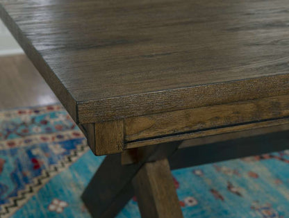 Powell Company - Turino Rustic Umber Dining Table - D1248D19DTB veiw 6