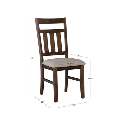 Powell Company - Turino Rustic Umber Side Chair (Set of 2) - D1248D19SCB veiw 7