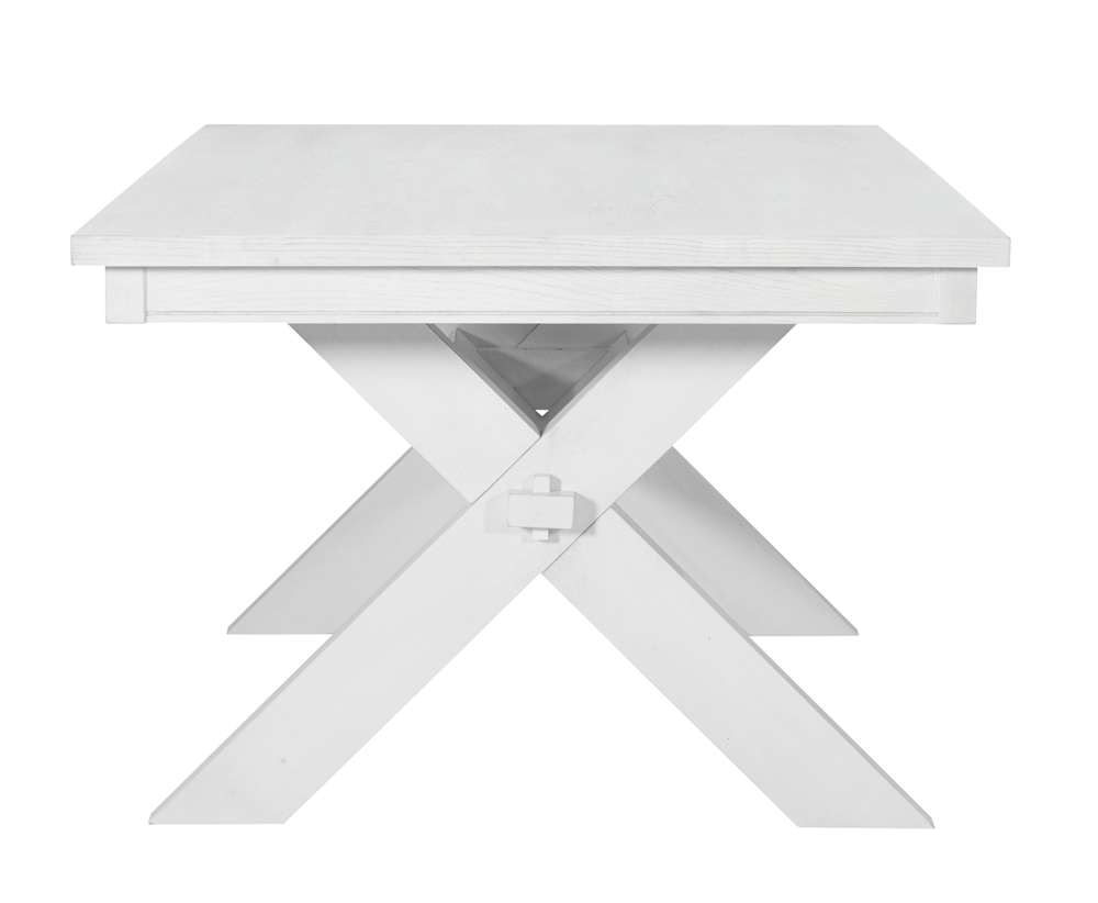 Powell Company - Turino Smokey White Dining Table - D1249D19DTW veiw 3