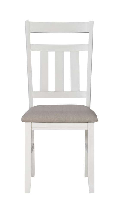 Powell Company - Turino Smokey White Side Chair (Set of 2) - D1249D19SCW veiw 2
