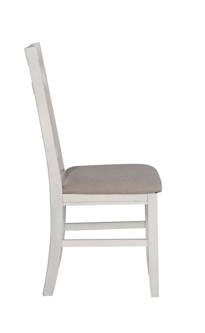 Powell Company - Turino Smokey White Side Chair (Set of 2) - D1249D19SCW veiw 3