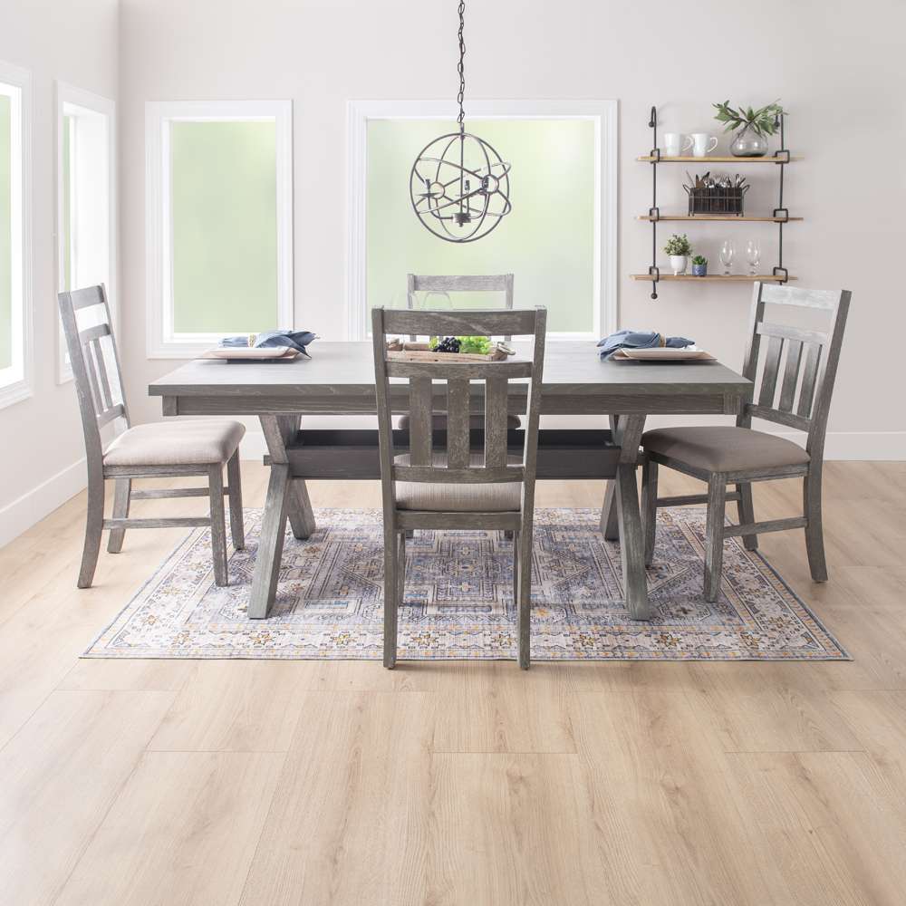 Powell Company - Turino Weathered Grey 5Pc Dining Set - 457-417M1 veiw 3