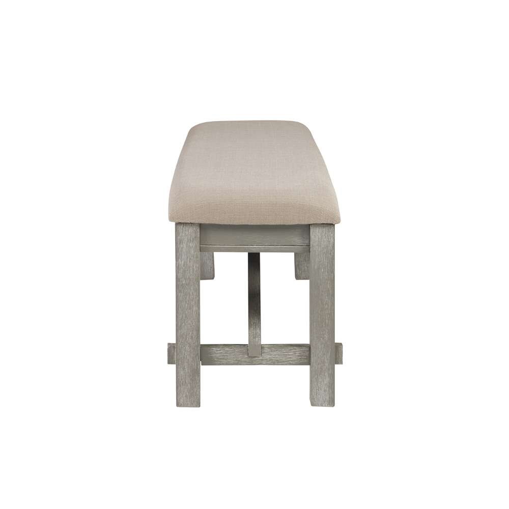 Powell Company - Turino Weathered Grey Dining Bench - 457-260B veiw 3